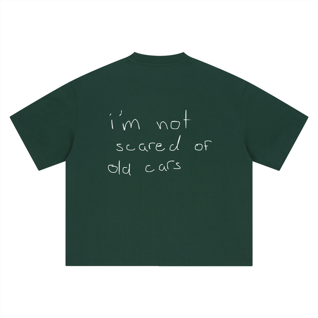 Im Not Scared Of Old Cars Boxy Tee