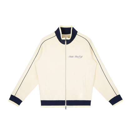 Habibi Raglan Sleeve Zip Track Jacket