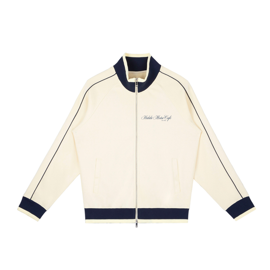 Habibi Raglan Sleeve Zip Track Jacket