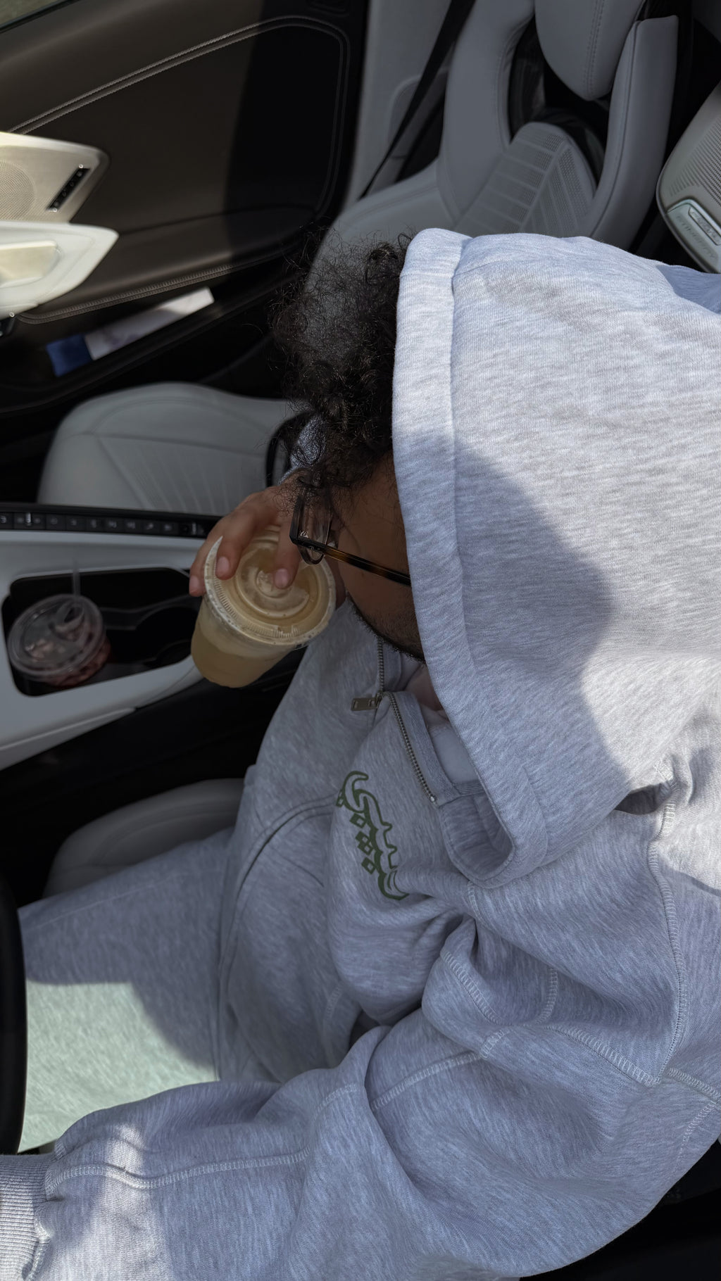 Habibi Fleece Zip Hoodie