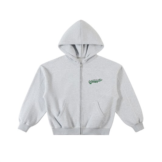 Habibi Fleece Zip Hoodie