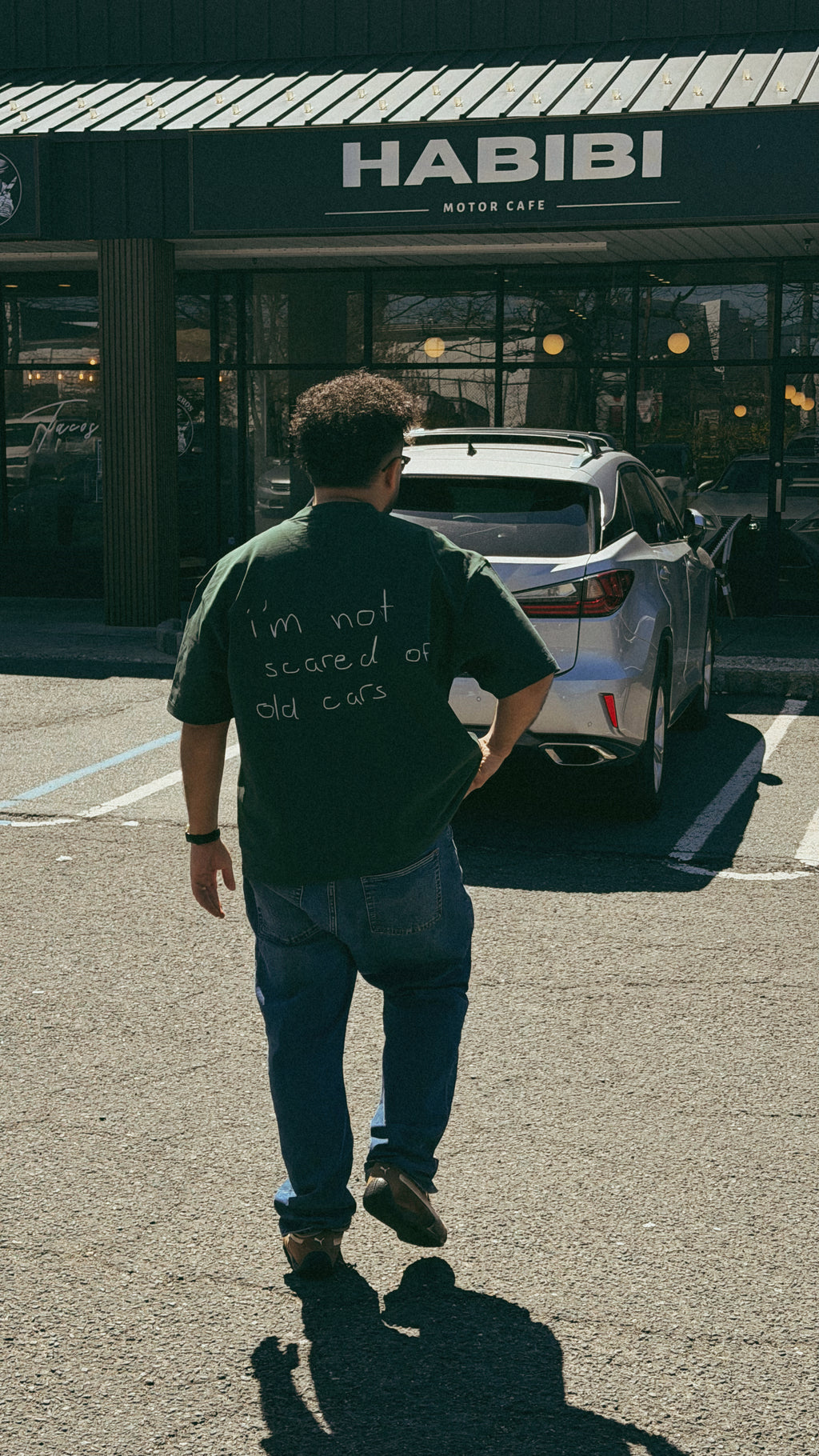 Im Not Scared Of Old Cars Boxy Tee