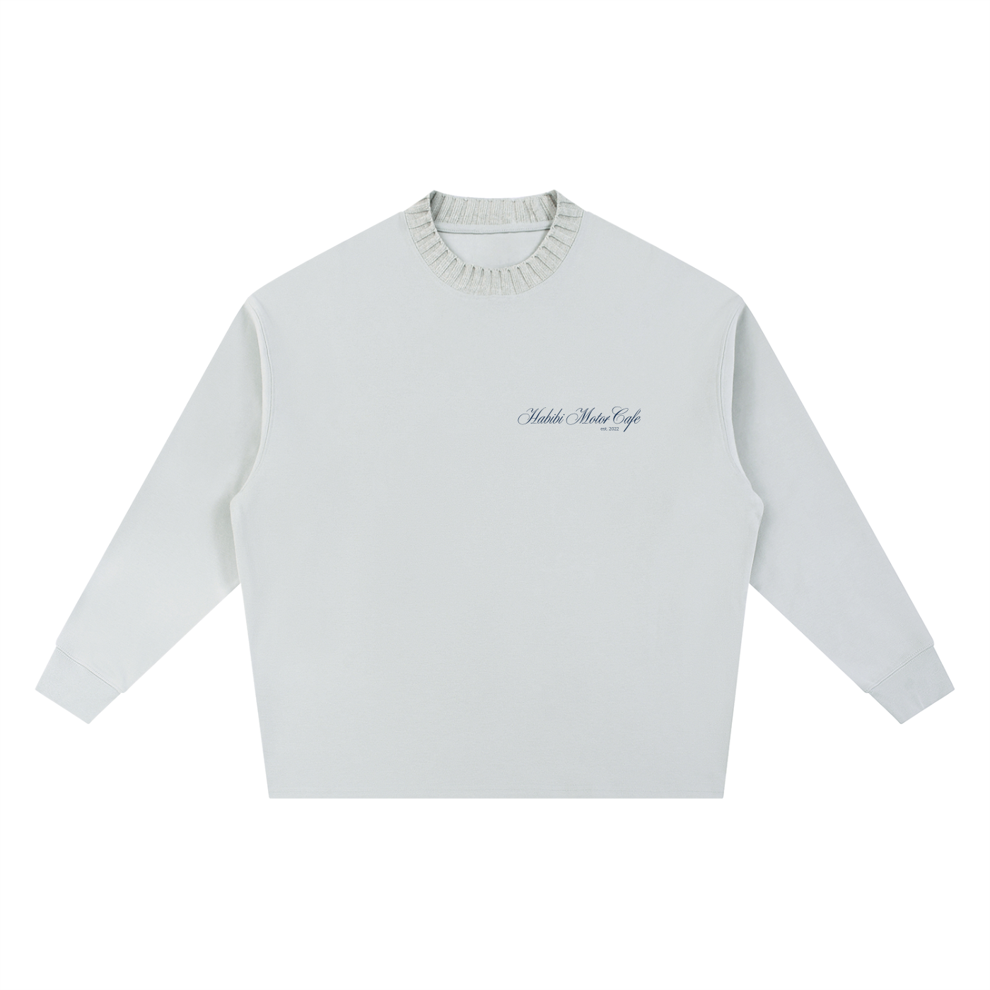 Habibi Knitted Oversize Sweatshirt