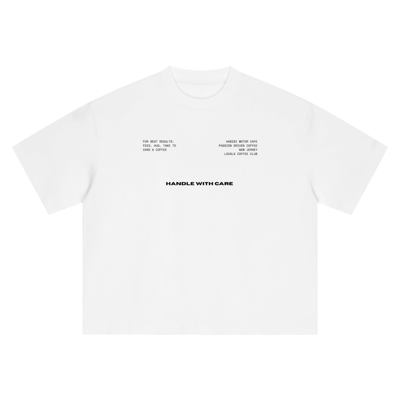 Habibi Care Instructions Boxy Tee